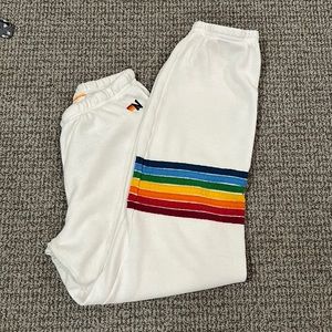 Size large aviator nation sweatpants